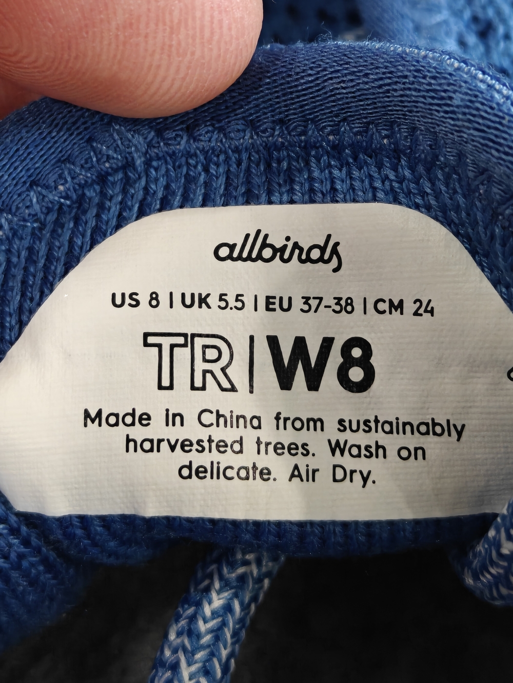 Allbirds Tree Runners Size 8 Like new - Picture 3 of 11